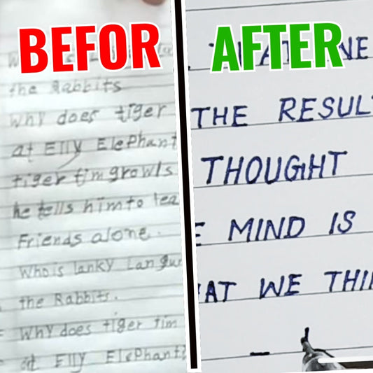 Simple Capital Letters - A B C (Beautiful Handwriting Sceret) - By Richa Mehta