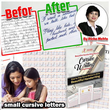 UNLOCK THE SECRETS OF BEAUTIFUL CURSIVE SMALL LATTER HANDWRITING